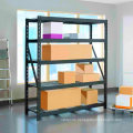 4-Tier Metal Industrial or Home Storage Garage Shelving